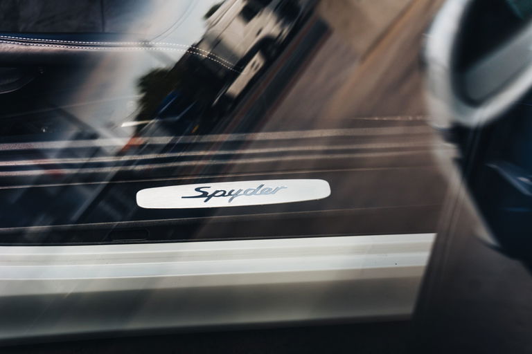 Porsche 981 Boxster Spyder