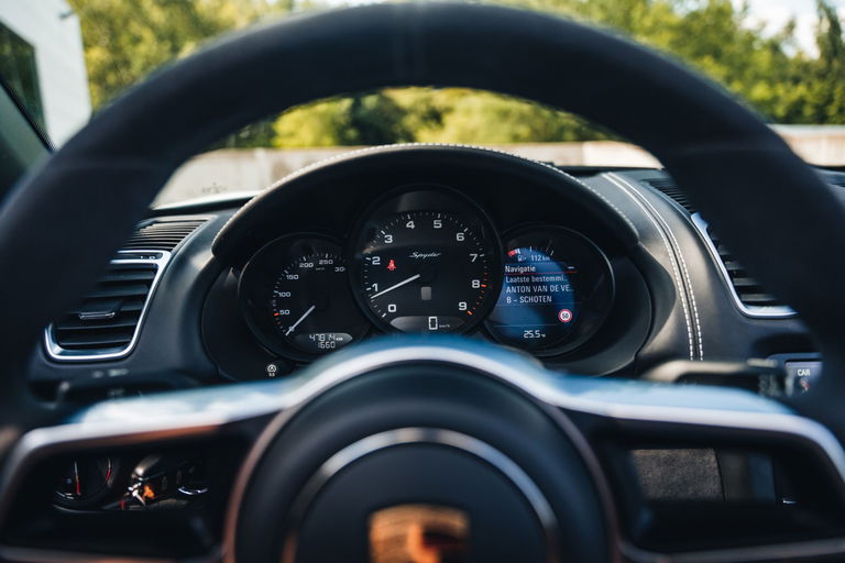 Porsche 981 Boxster Spyder