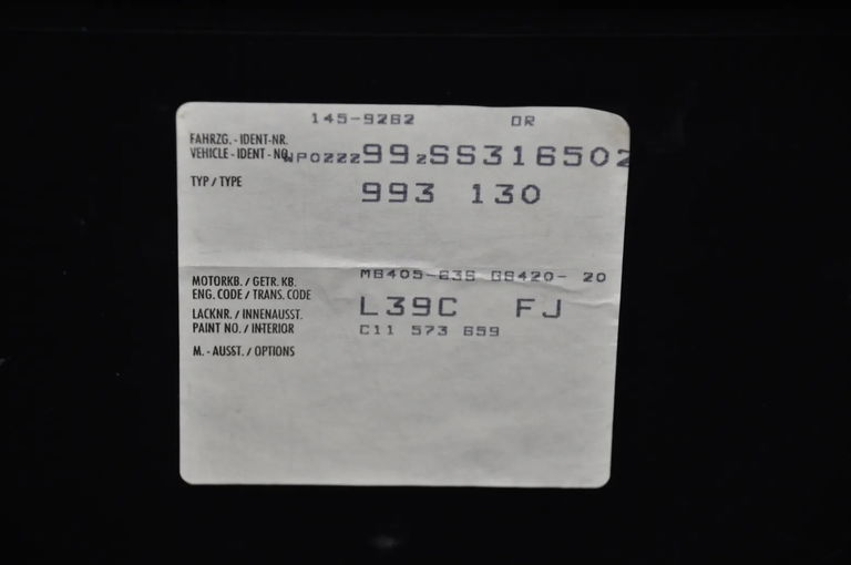 Porsche 993 Carrera 4