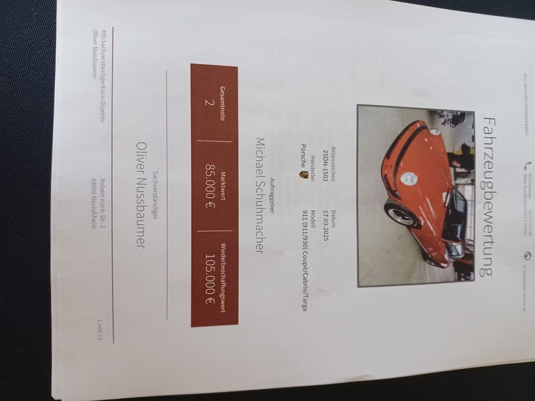 Porsche 911 Carrera 3.2