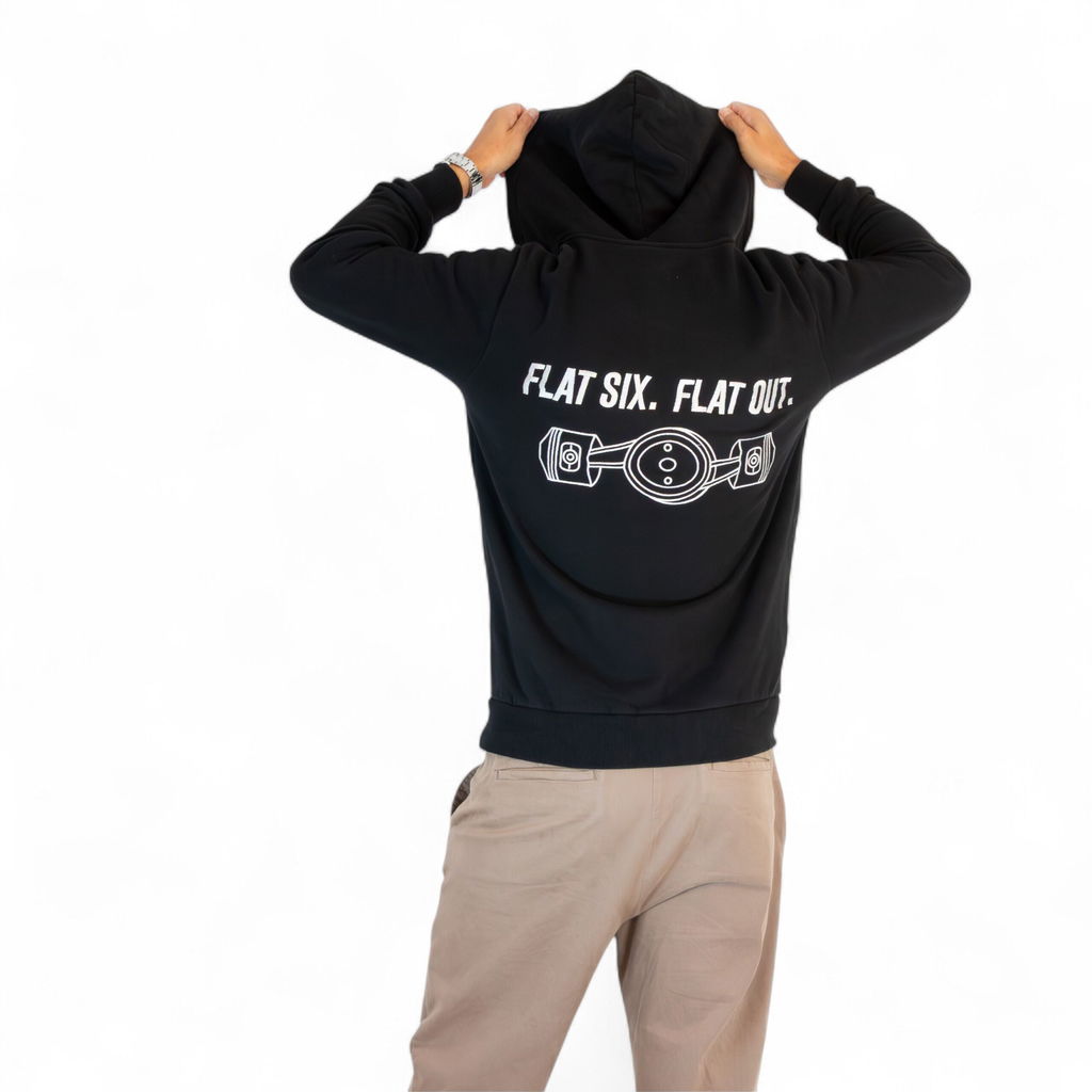 Hoodie Jacket Flat Six. Flat out (4)