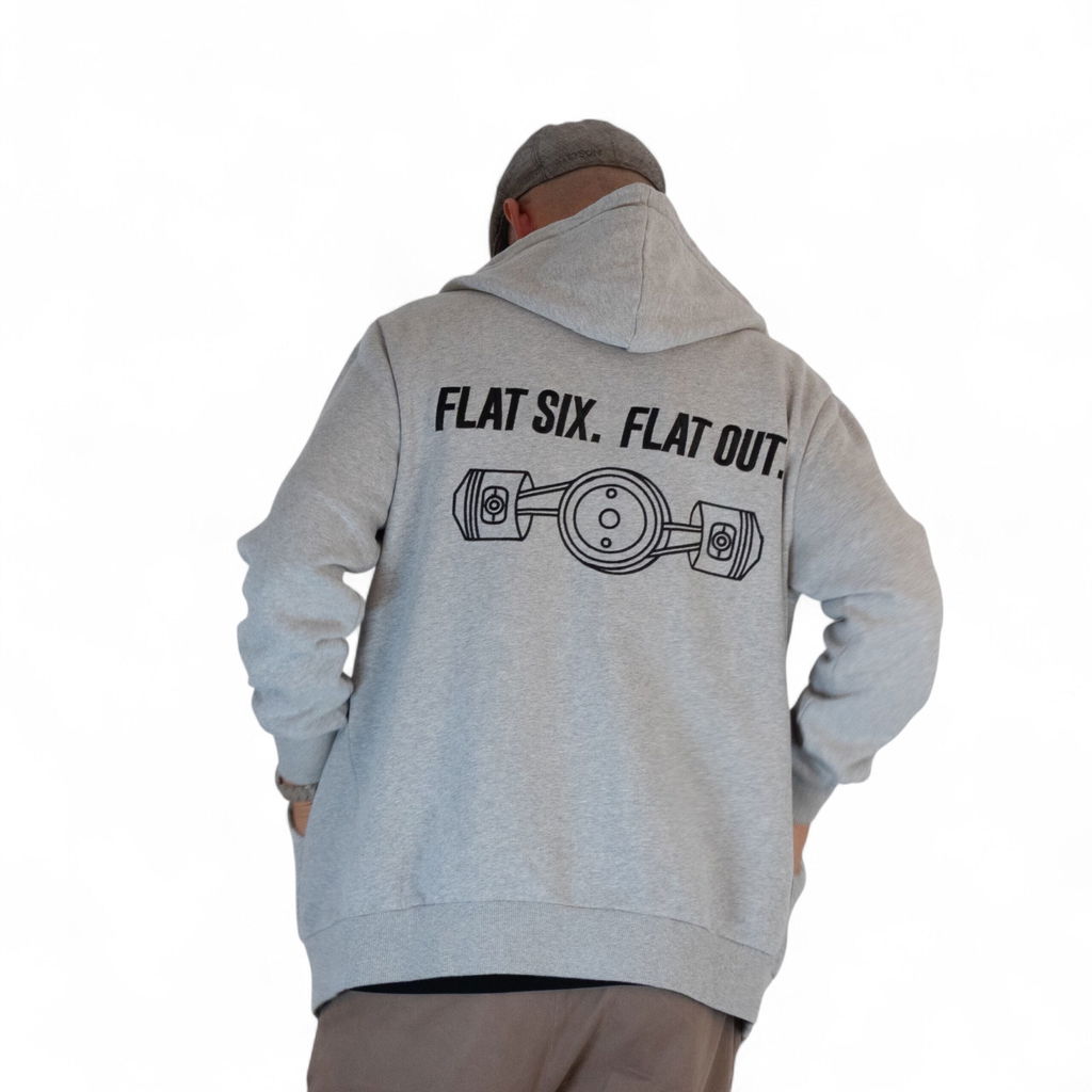 Hoodie Jacket Flat Six. Flat out (7)