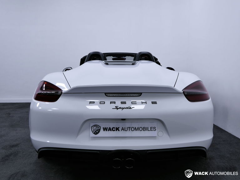 Porsche 981 Boxster Spyder
