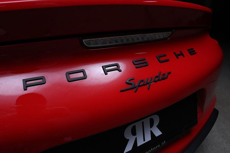 Porsche 981 Boxster Spyder