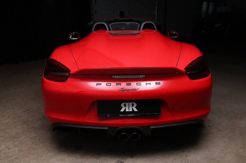 Porsche 981 Boxster Spyder