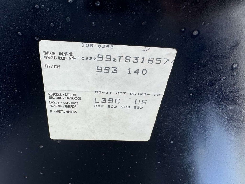 Porsche 993 Carrera 4S