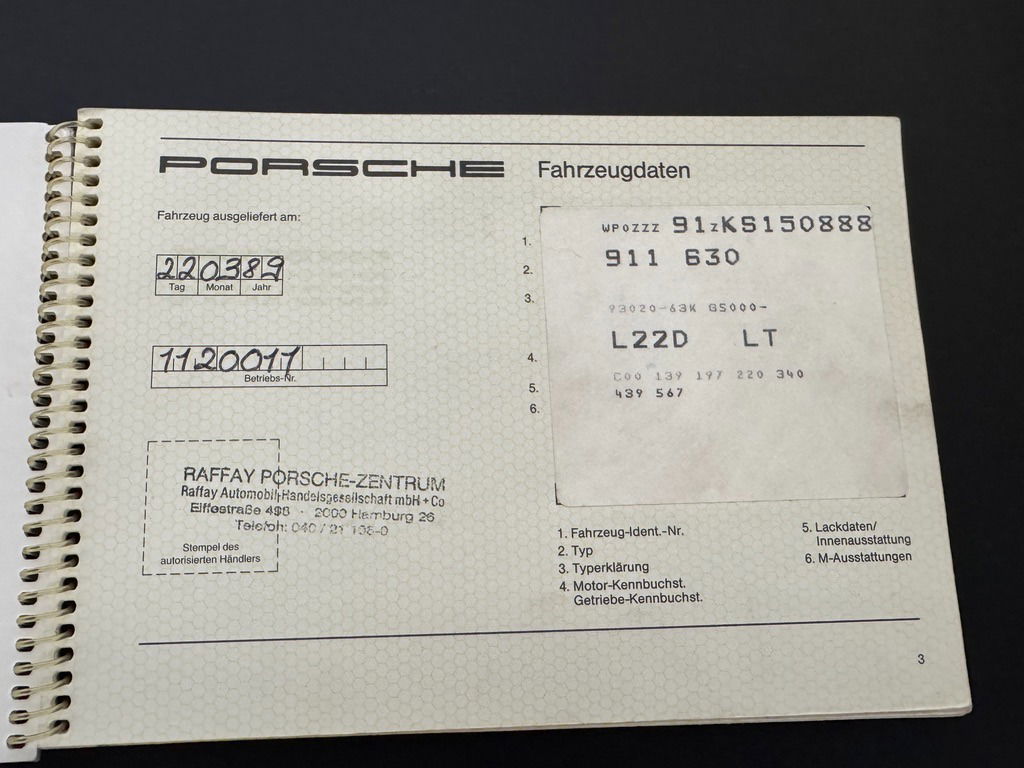 Porsche 911 Carrera 3.2