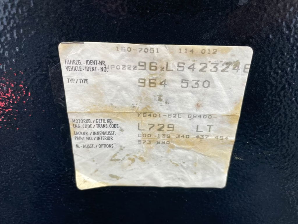 Porsche 964 Carrera 4