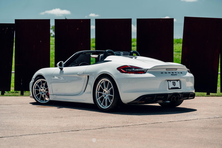 Porsche 981 Boxster Spyder