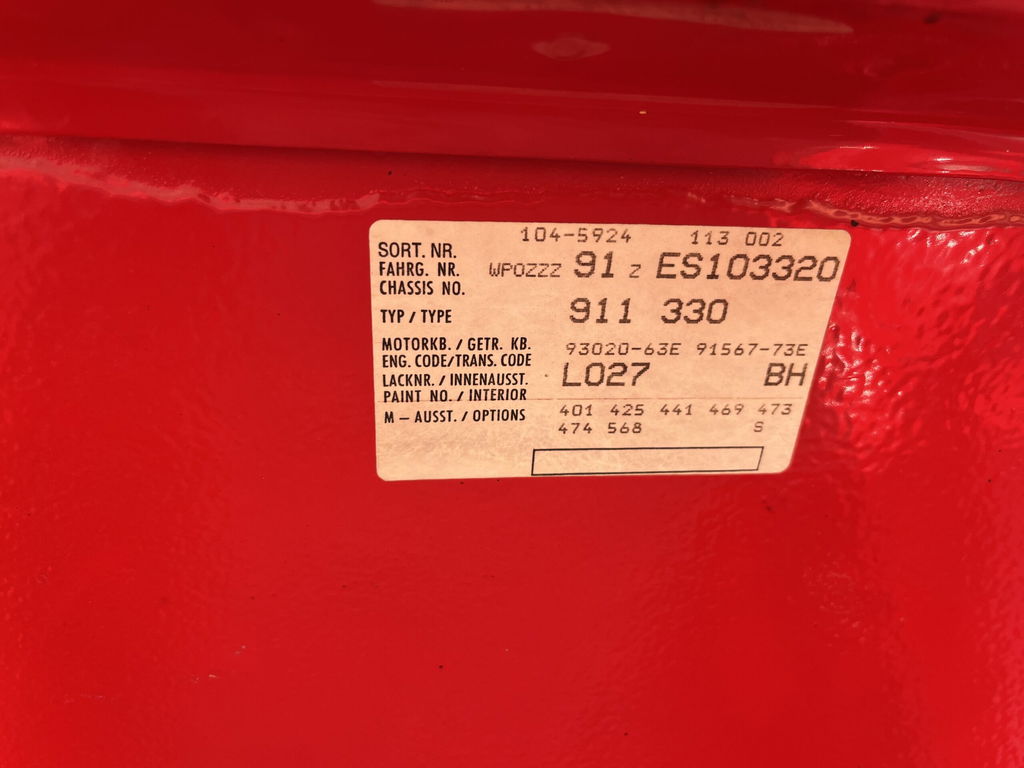 Porsche 911 Carrera 3.2