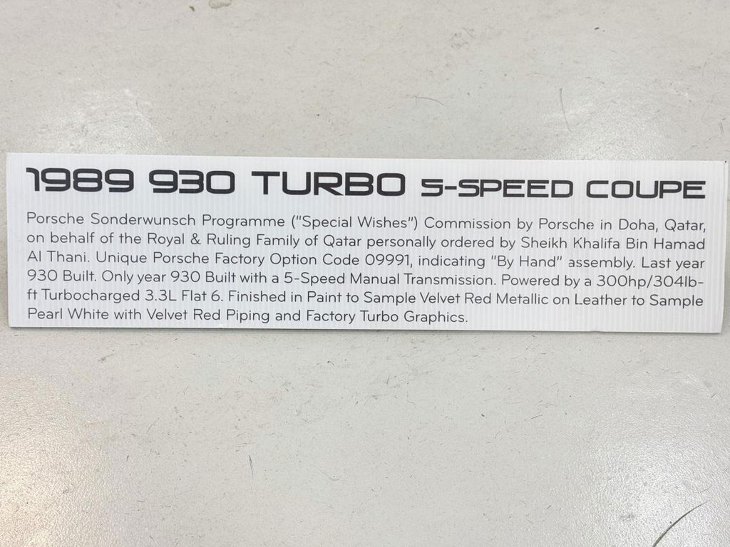 Porsche 911 Turbo 5 Gang