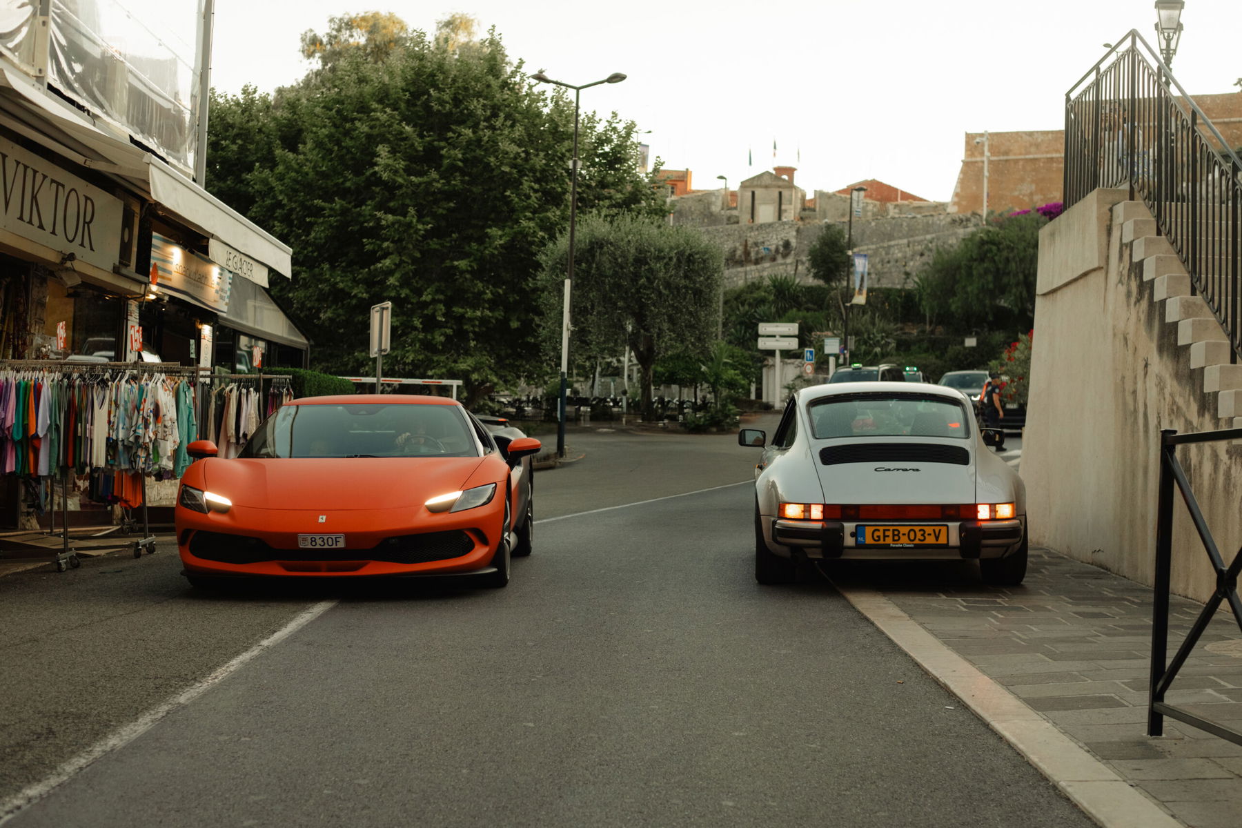 Porsche 911 Carrera 3.2 in Villefranche sur Mer