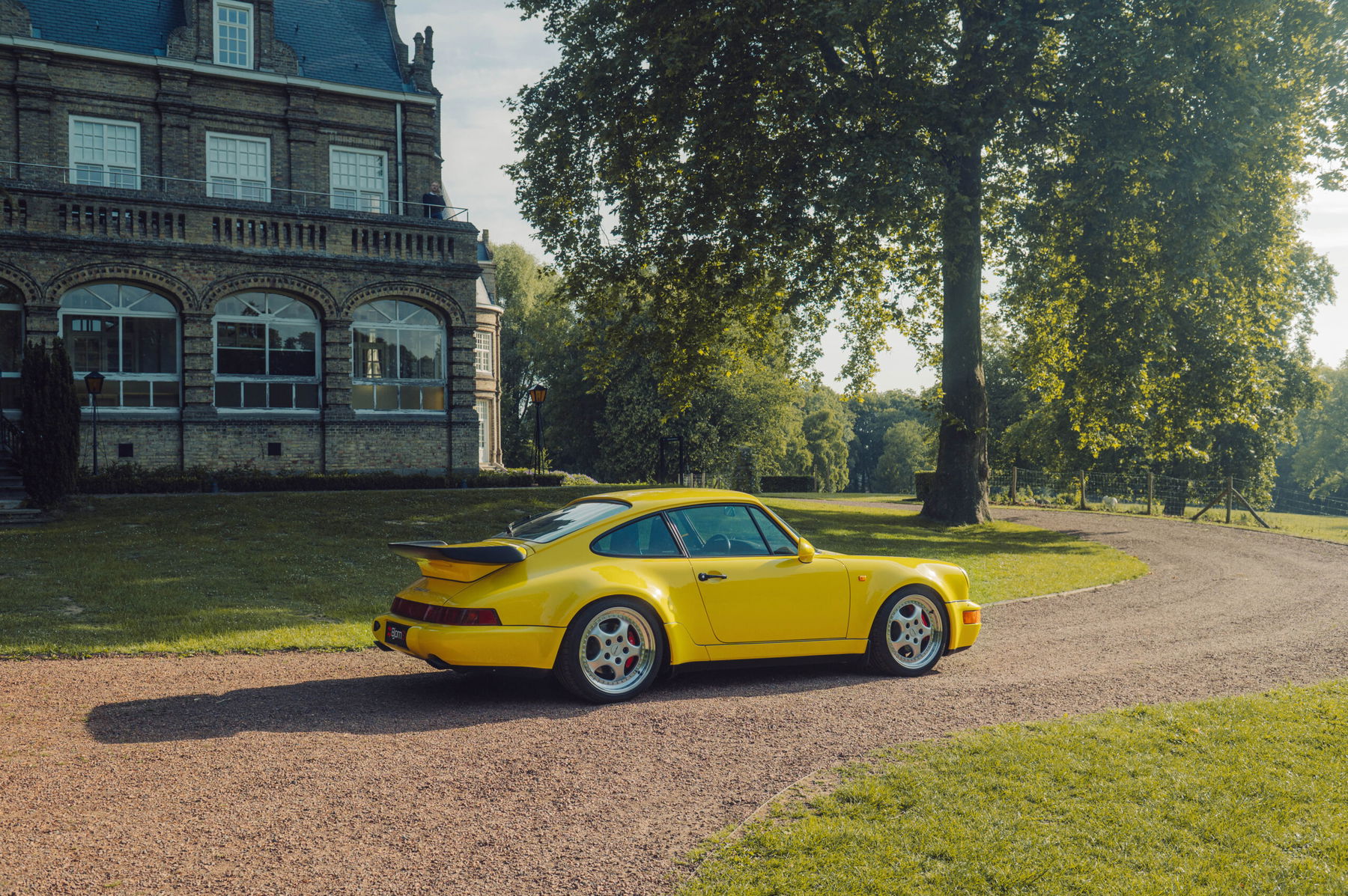 Cadmium Yellow PTS Porsche 964 Turbo 3.6 by BjornSYX
