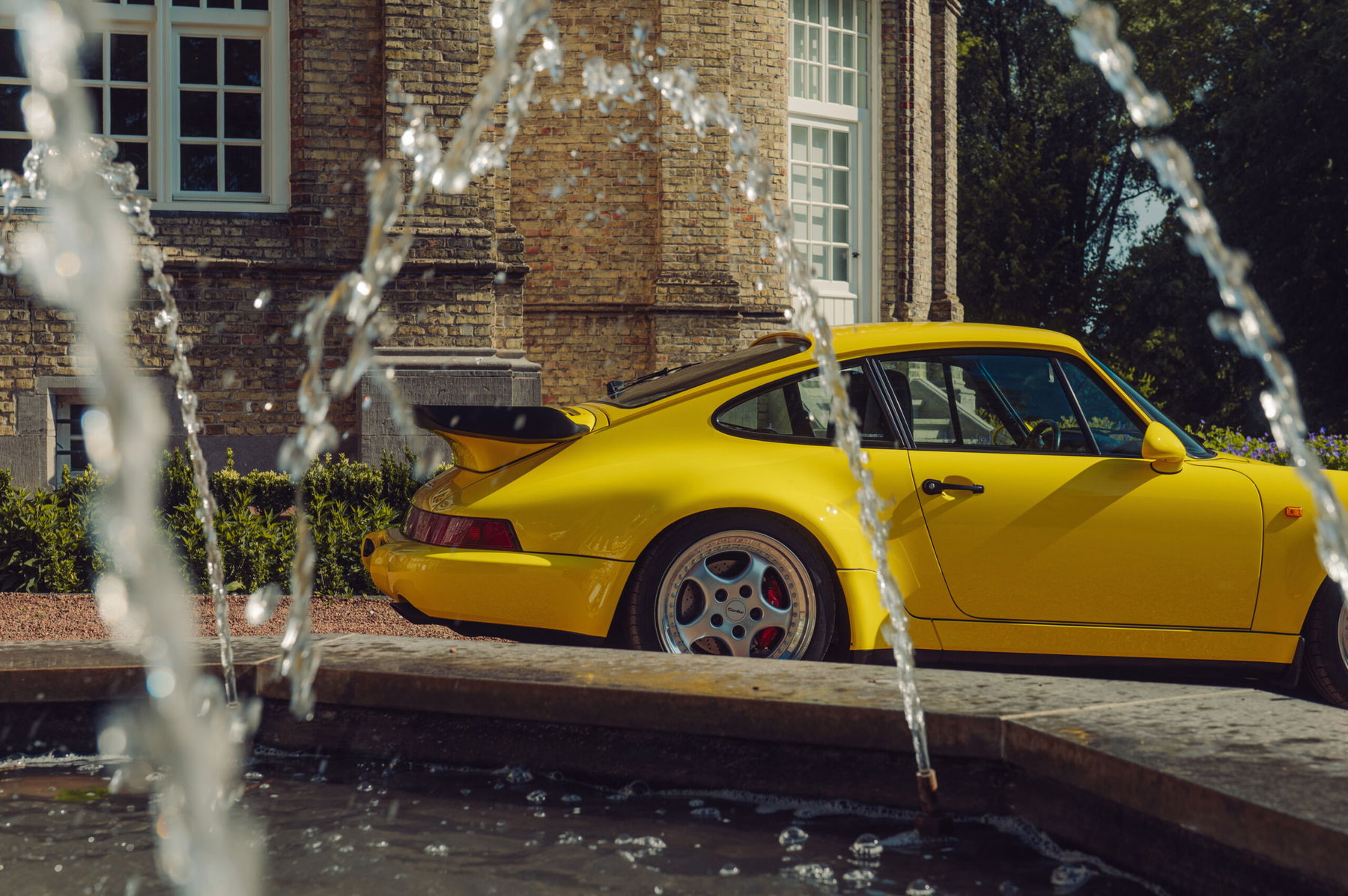 Cadmium Yellow PTS Porsche 964 Turbo 3.6 by BjornSYX