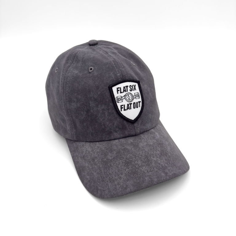 Cap „FLAT SIX. FLAT OUT“ Vintage