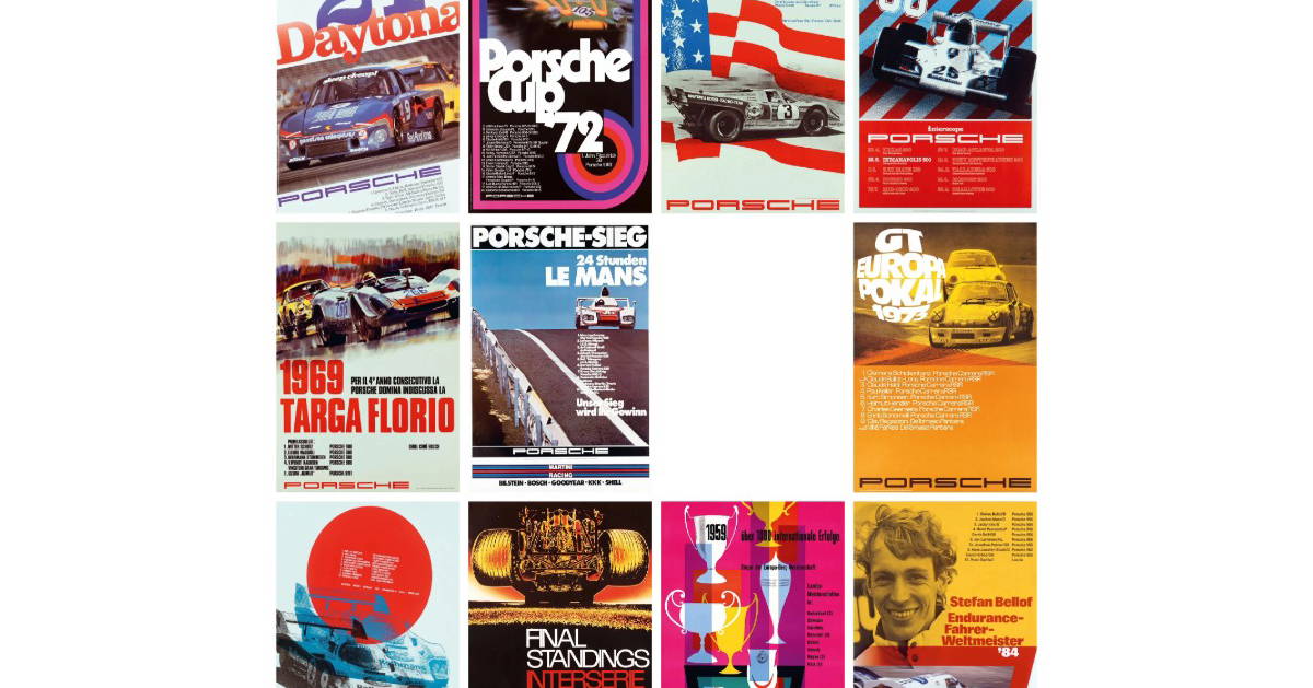 Porsche Calendar Rennplakate 2026 - Order now online!