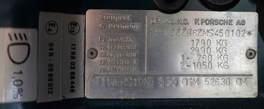 Porsche 964 Carrera 4