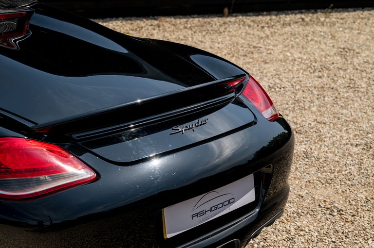 Porsche 987 Boxster Spyder