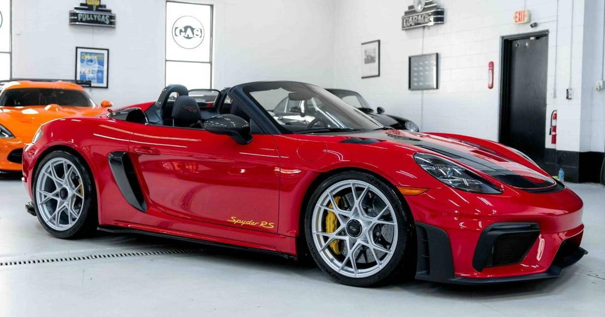 Porsche 718 Spyder RS 2025 - elferspot.com - Marketplace for