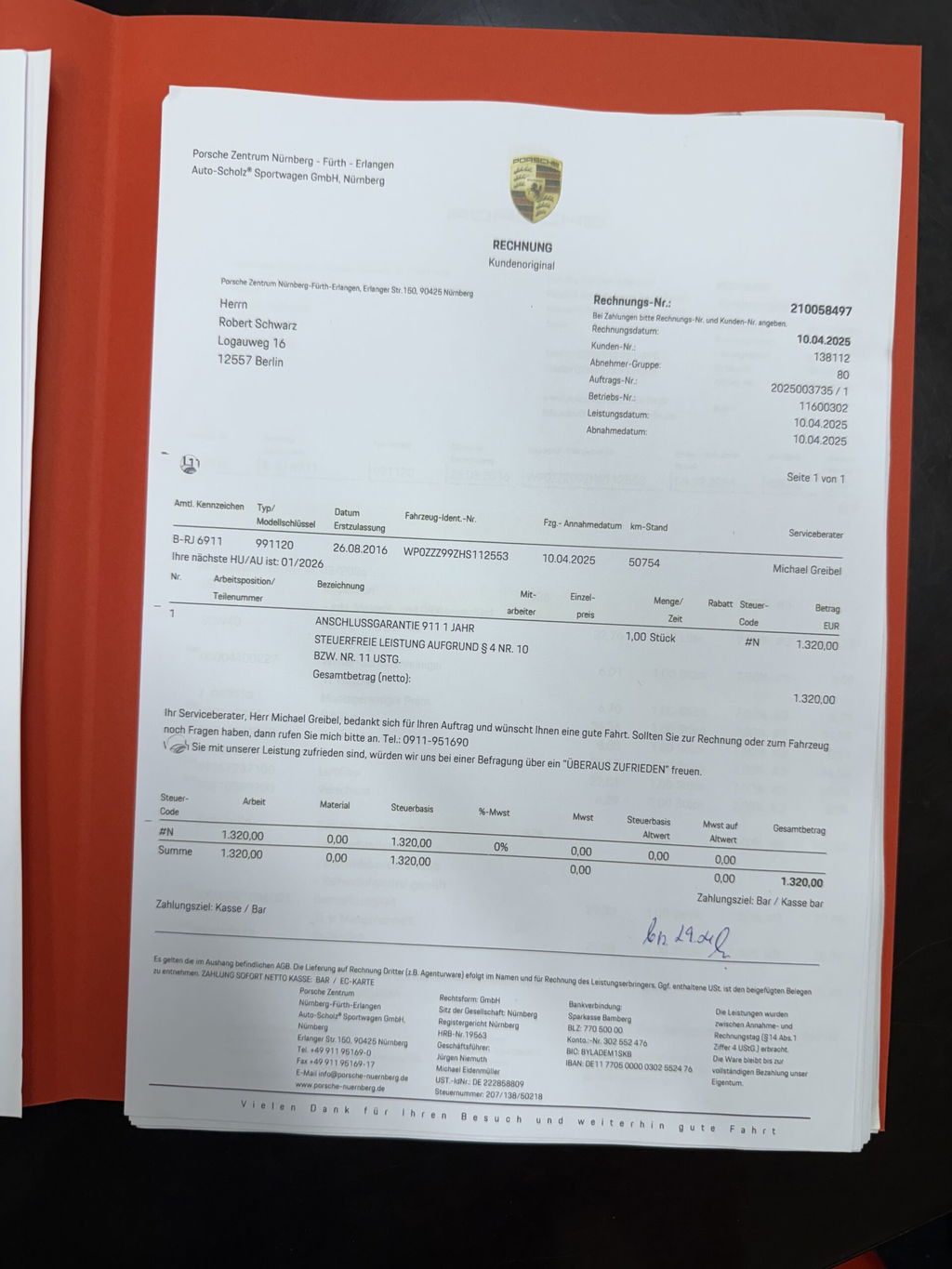 Porsche 991 Carrera S