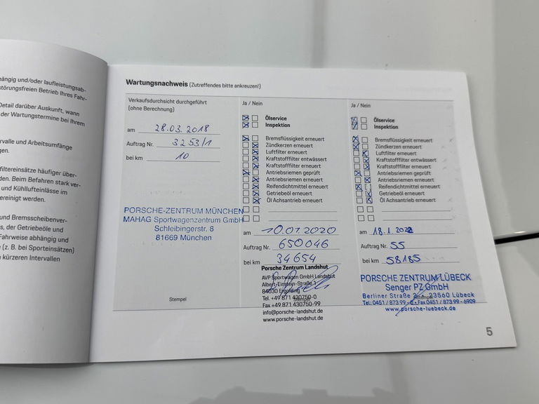 Porsche 991.2 Targa 4