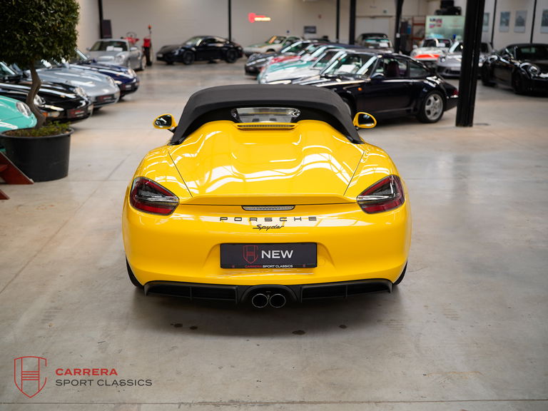 Porsche 981 Boxster Spyder