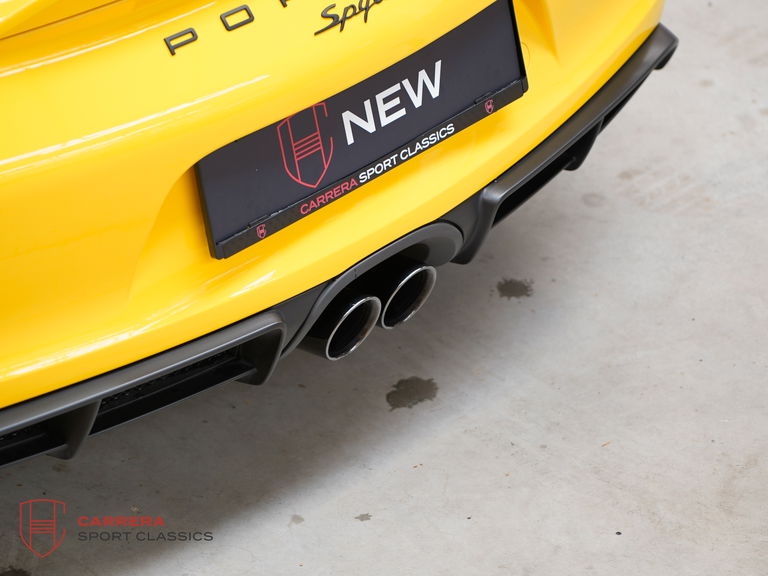 Porsche 981 Boxster Spyder