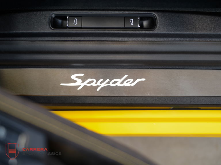 Porsche 981 Boxster Spyder