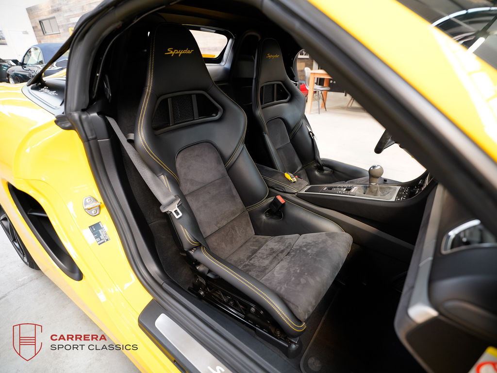 Porsche 981 Boxster Spyder