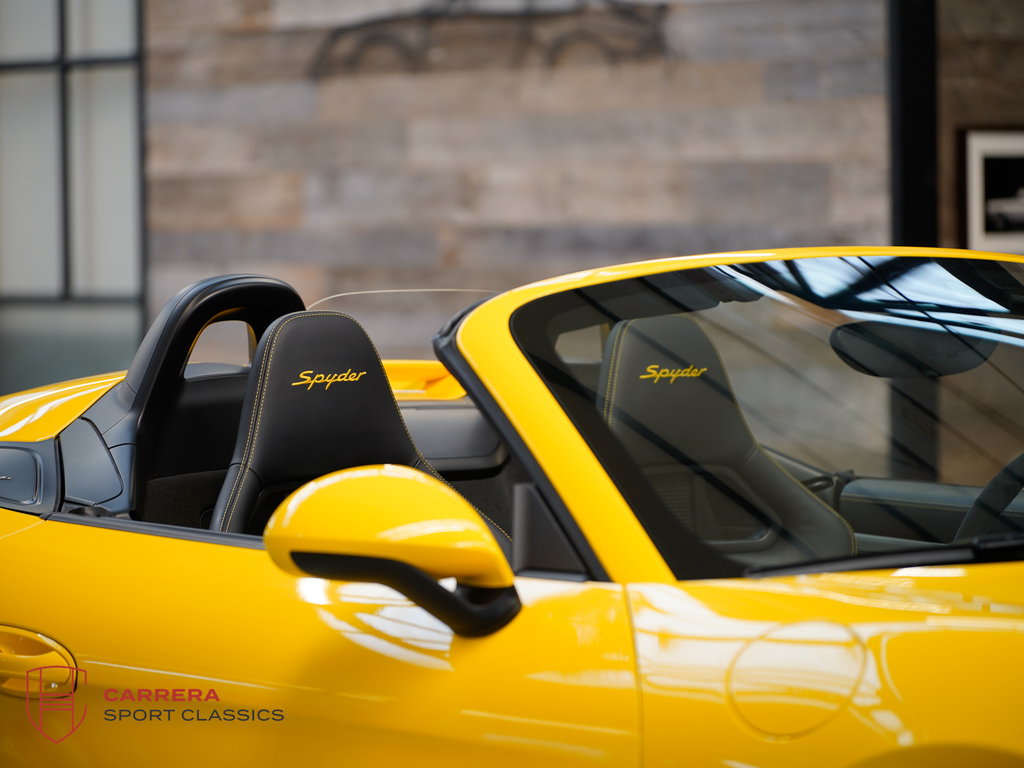 Porsche 981 Boxster Spyder