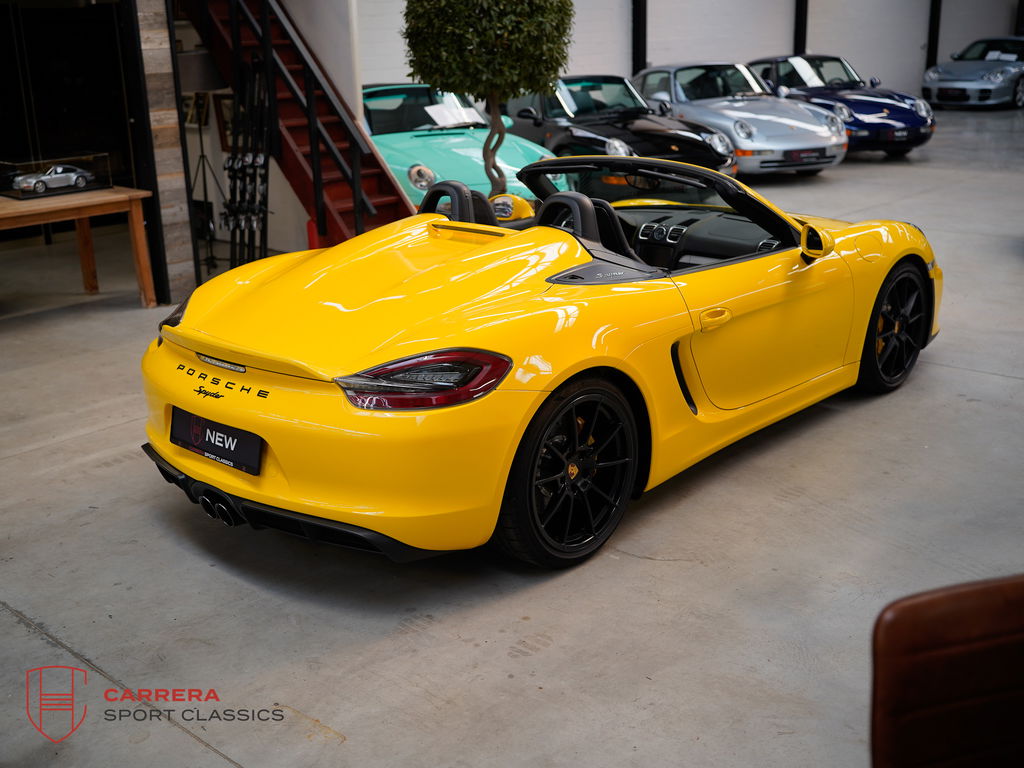 Porsche 981 Boxster Spyder