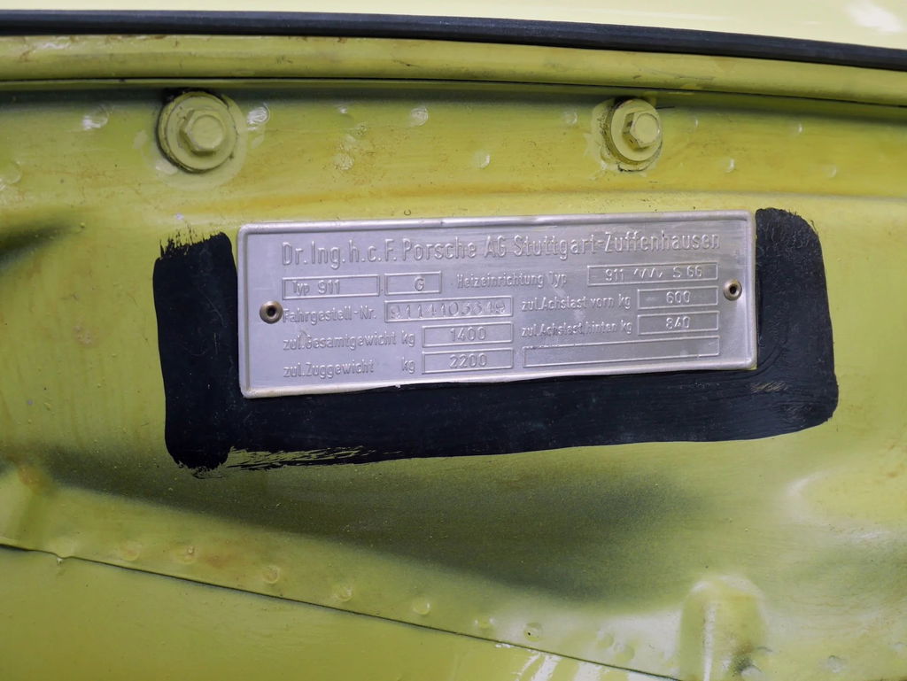 Porsche 911 S (G-Modell)