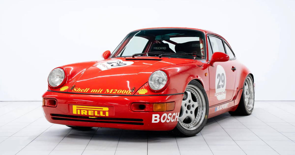 PORSCHE 911 CARRERA CUP SHELL 1990 Présentation 1/43 P. moulage No spark