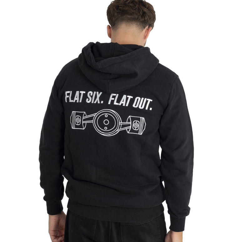 Hoodie Jacket Flat Six. Flat Out.