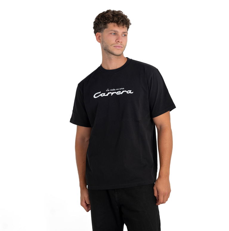 T-Shirt „La vida es una Carrera“ Casual Fit