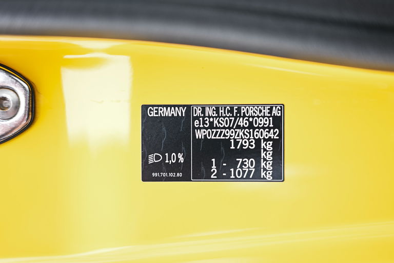 Porsche 991.2 GT3 RS