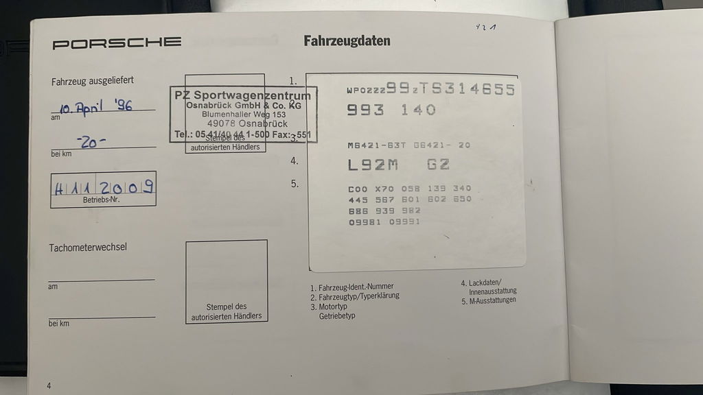 Porsche 993 Carrera 4S