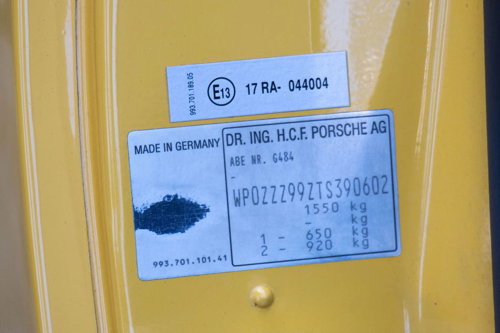 Porsche 993 Carrera RS