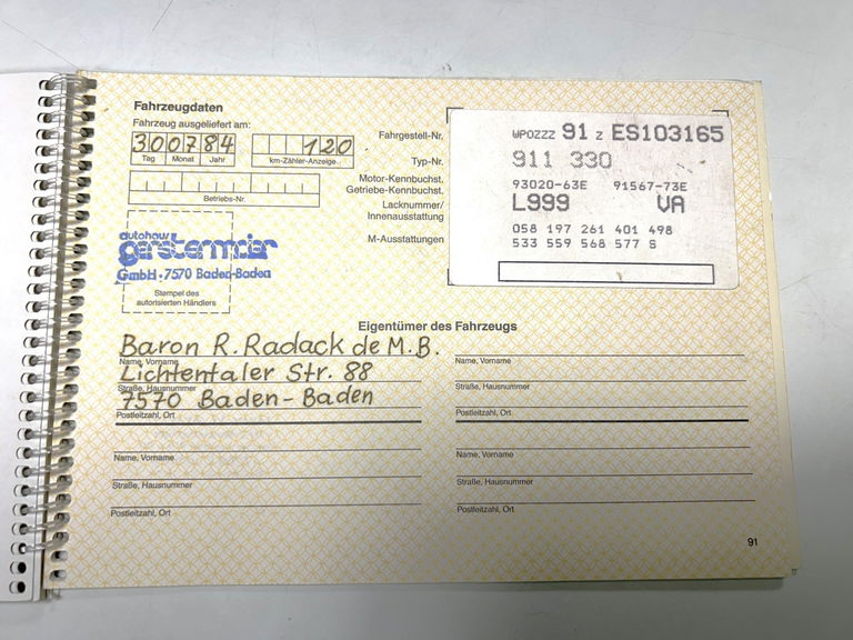 Porsche 911 Carrera 3.2