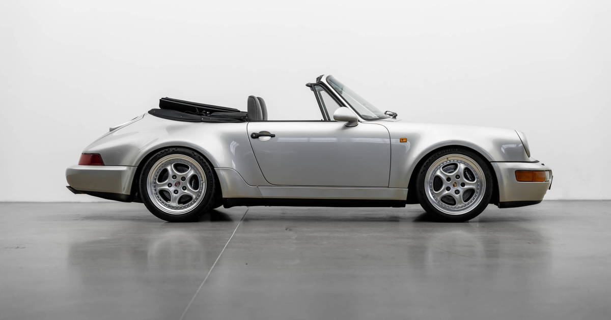 Vintage Sterling Silver925 メキシコ製 2way Porsche 964 Carrera 2 Cabrio WTL 1992 - elferspot.com