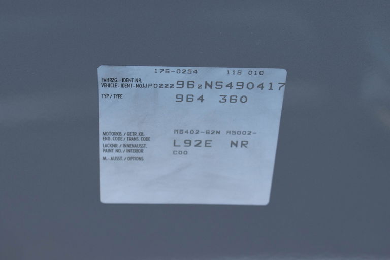 Porsche 964 Carrera RS