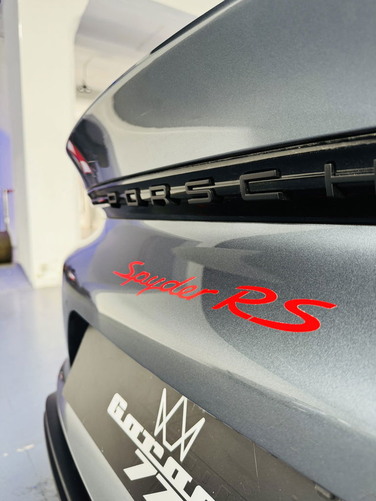 Porsche 718 Spyder RS