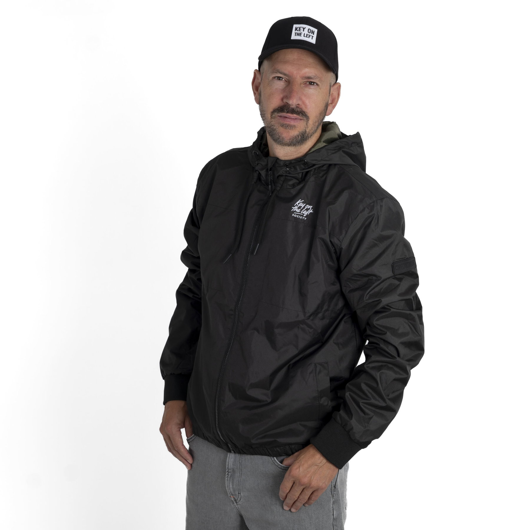 Key on the Left – Windbreaker Jacket (Unisex) - elferspot.com