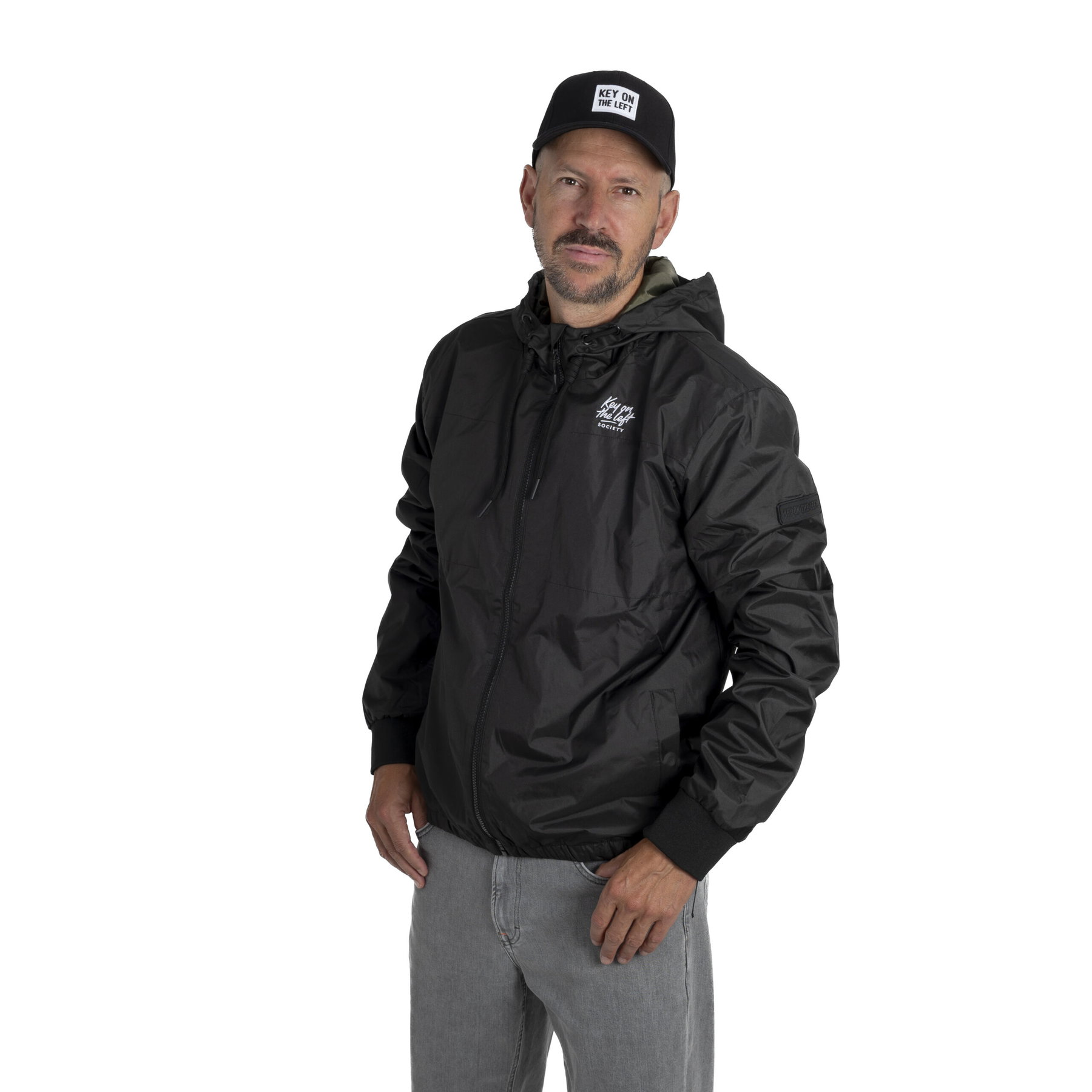 Key on the Left – Windbreaker Jacket (Unisex) - elferspot.com