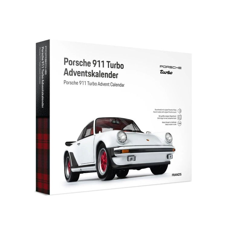 Porsche 911 Turbo 1:24 Grand-Prix-Weiß Adventskalender