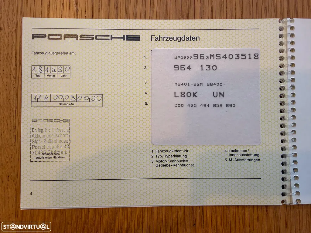 Porsche 964 Carrera 4