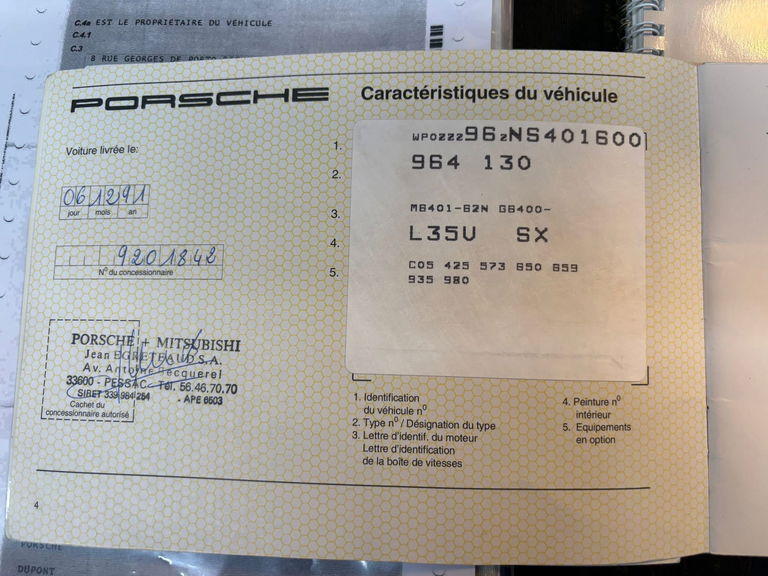 Porsche 964 Carrera 4