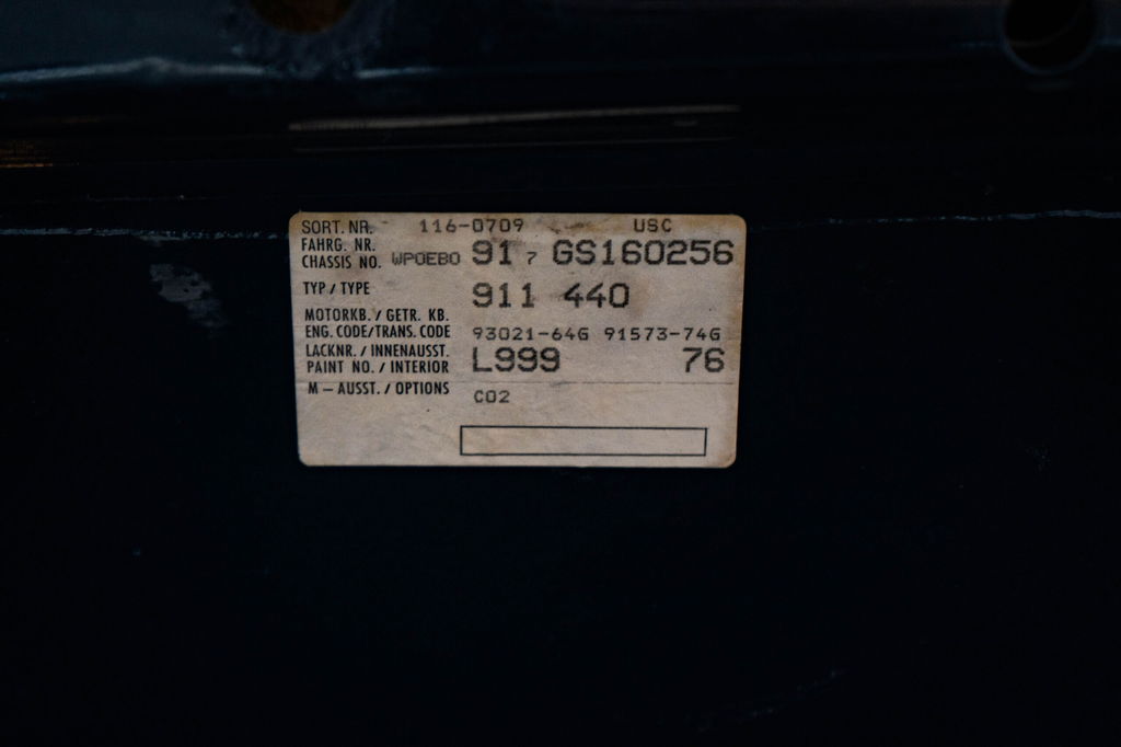 Porsche 911 Carrera 3.2 (US)