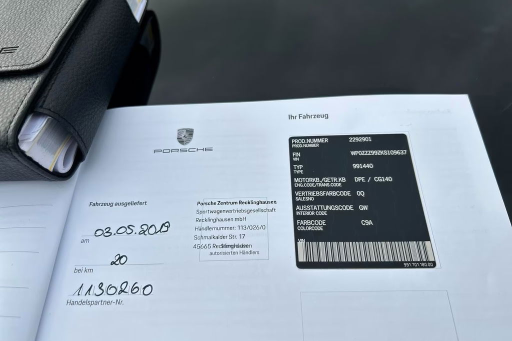 Porsche 991.2 Carrera 4 GTS