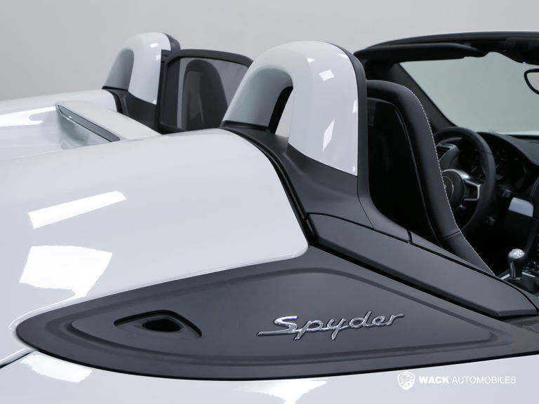 Porsche 981 Boxster Spyder